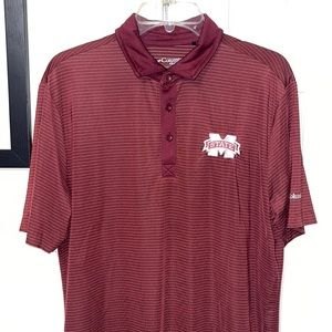 Mississippi State Columbia golf polo
